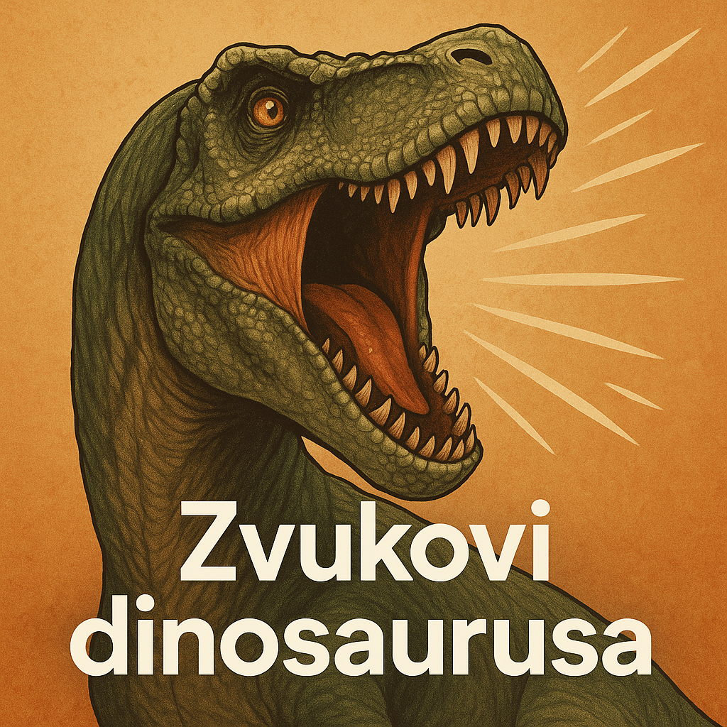 Kako su dinosauri zaista zvučali - zvukovi dinosaura?