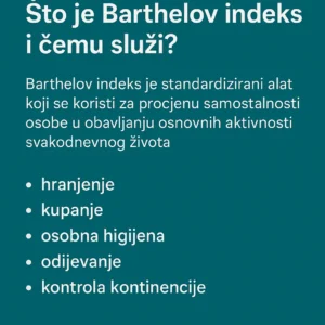 Što je Barthelov indeks i kako se koristi