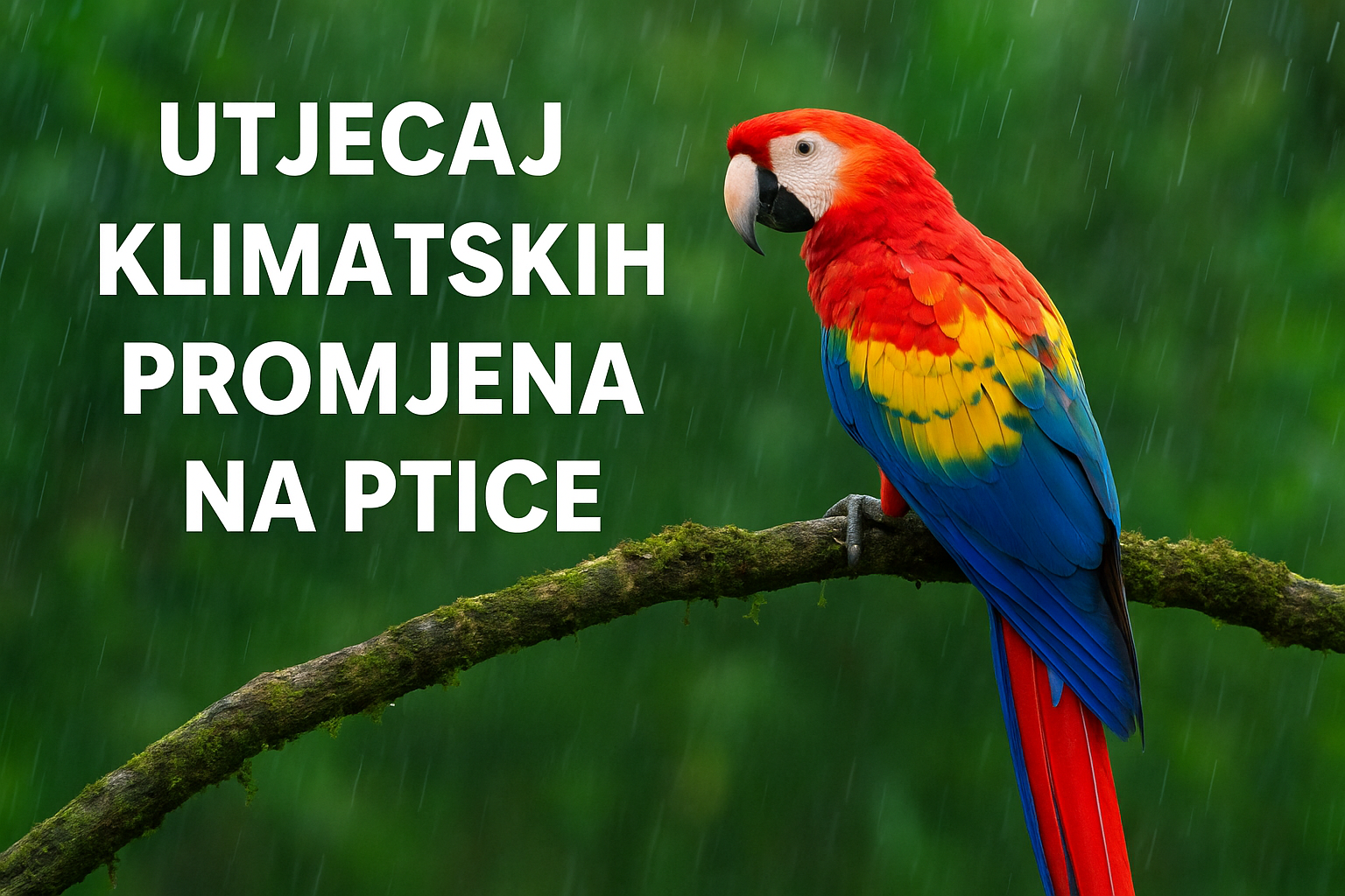 Kako klimatske promjene utječu na ptice Južne Amerike