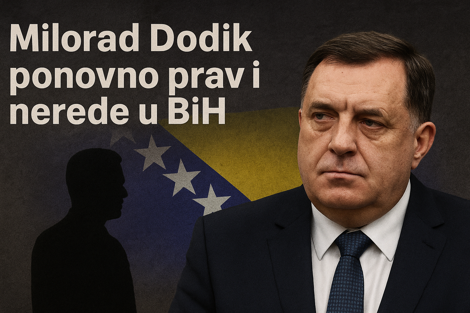 Milorad Dodik pravi dramu u BiH ili ipak odlazi mirno ?