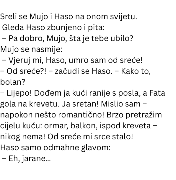 Vic dana: Mujo i Haso na onom svijetu