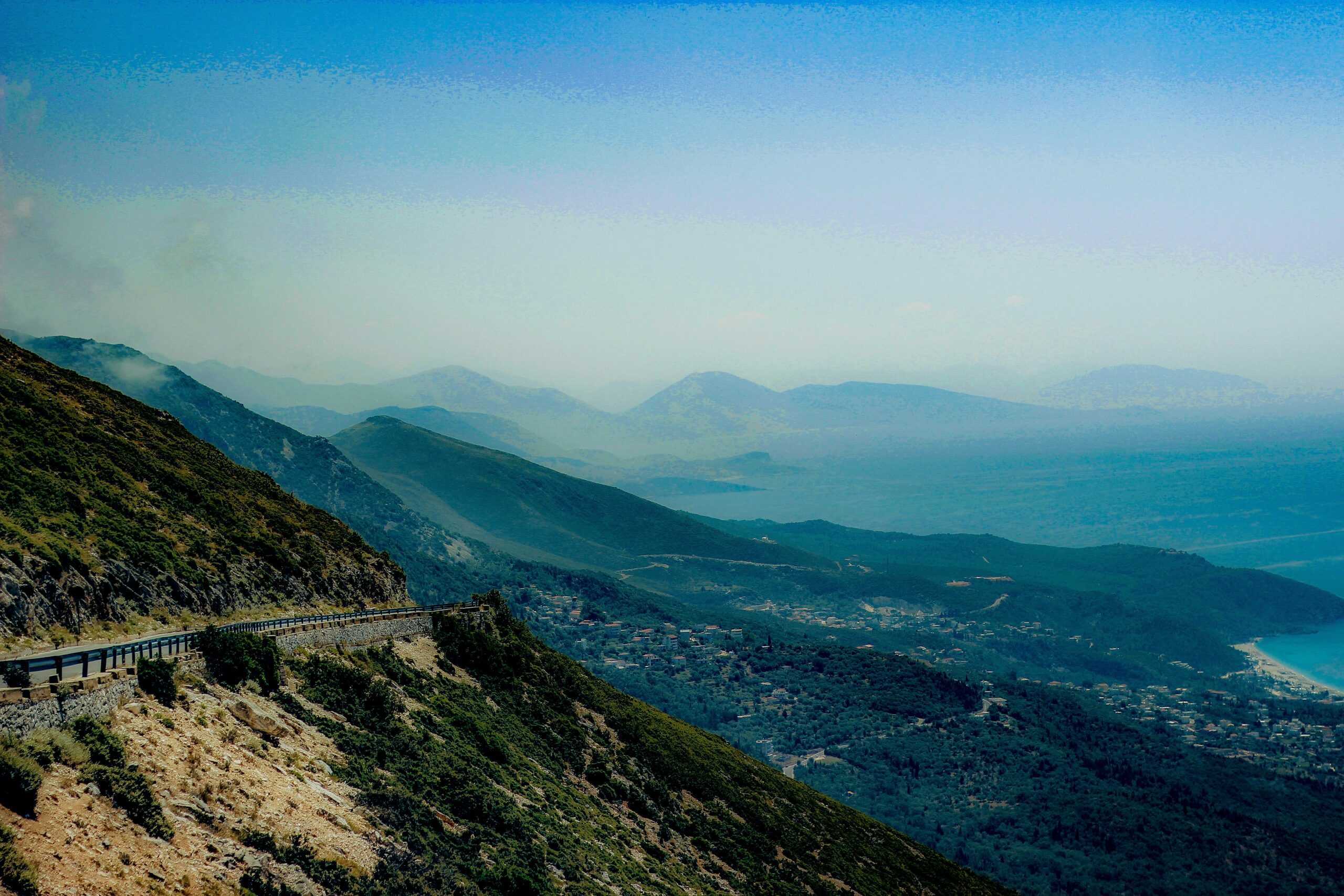Albanian Riviera with turquoise sea and mountains - untouched nature of Albania - Photo by Elion Jashari on Unsplash