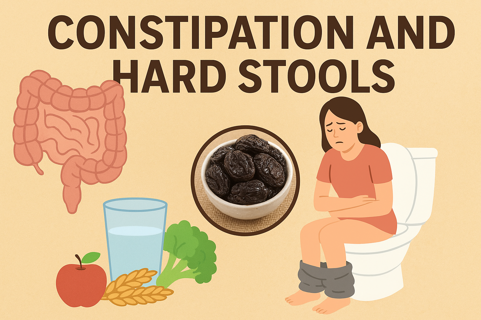Quick remedy for hard stool and constipation natural tips and laxatives