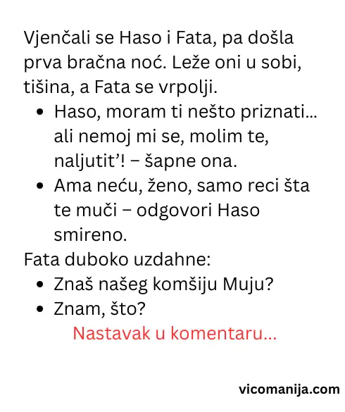 Vic dana Hasina filozofija o gubitku