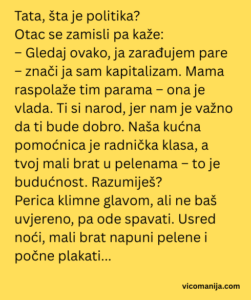 Vic dana Perica o politici