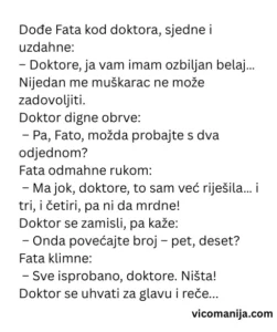 Vic dana Fata i dijagnoza stoljeća