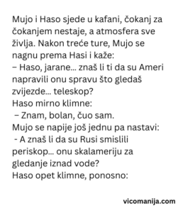 Vic dana Kako je Mujo otkrio izum