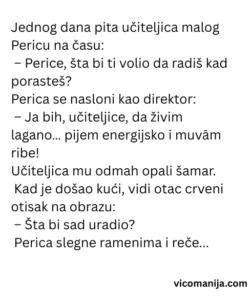 Vic dana Pericina životna reforma