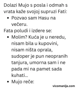 Vic dana Mujo i brak