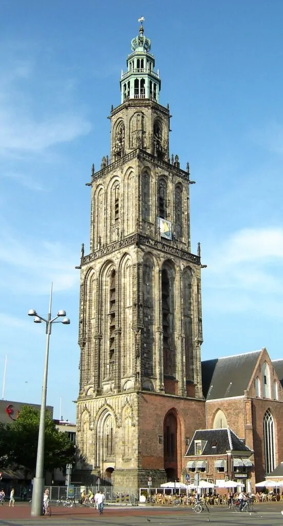 Groningen: A young city with bicycles, history and architectural wonders 2 Olle Grieze – Iconic Tower of Groningen - Ra-smit, CC BY-SA 3.0, via Wikimedia Commons