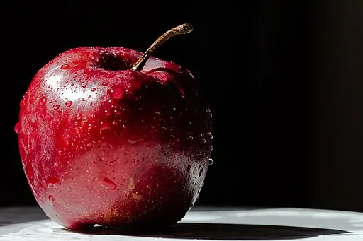 Fresh green apple as a healthy, fiber-rich snack - Uptoblue, Copyrighted free use-link, via Wikimedia Commons